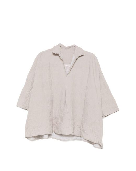Daniela Gregis White Cotton Shirt