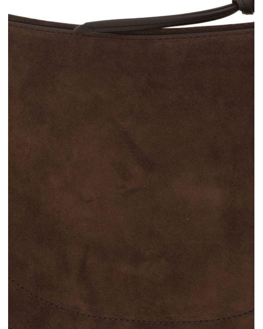 Isabel Marant Brown Oskan Soft Leather Crossbody Bag
