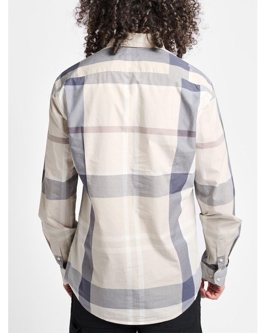 Barbour White Harris Shirt for men