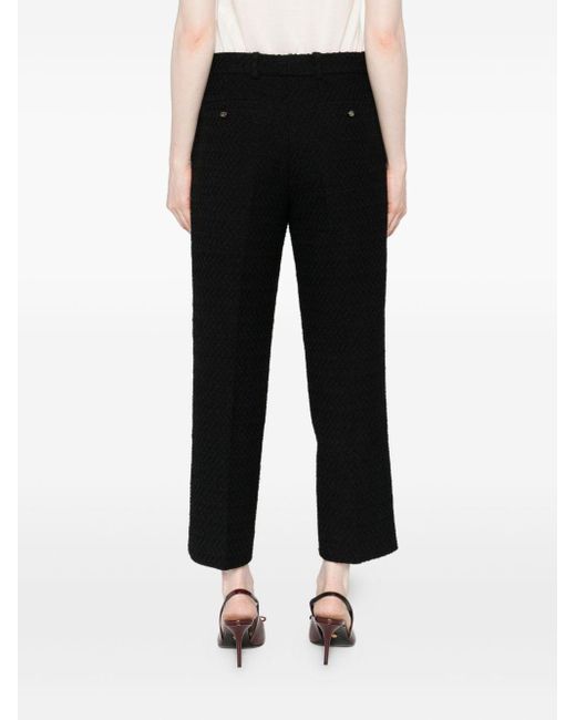 Gucci Black Cropped Trousers