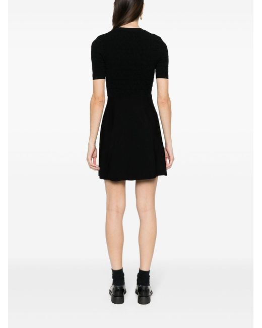 Valentino Black Toile Iconographe Mini Dress