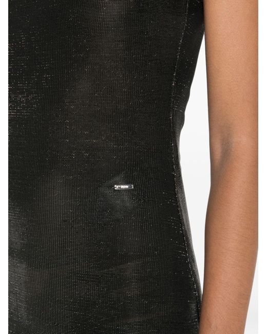 Gucci Black Jersey Midi Dress