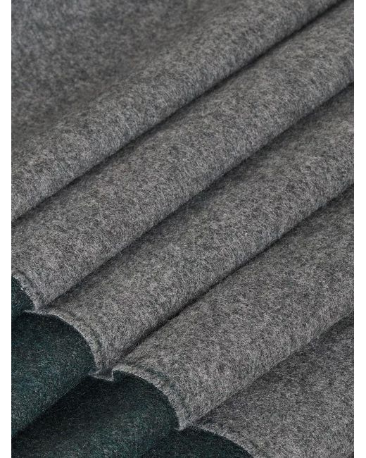 Sciarpa Con Frange di Fendi in Gray da Uomo