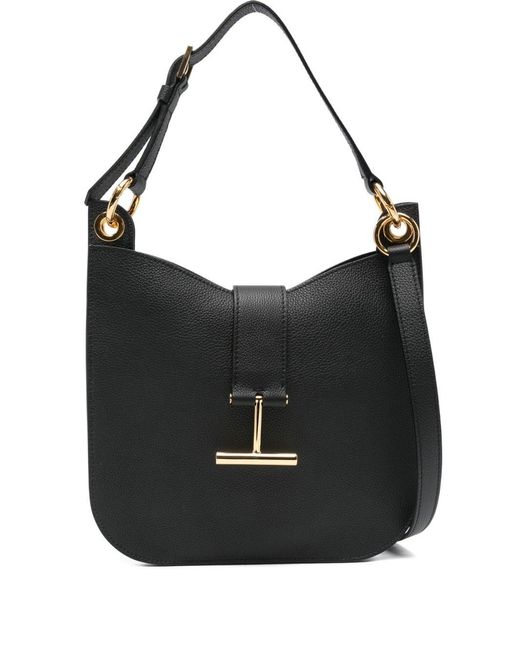 Tom Ford Black Tara Small Leather Crossbody Bag