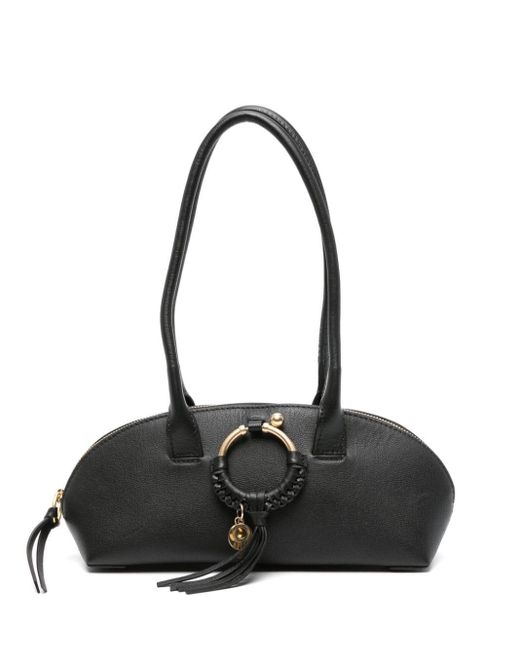 See By Chloé Black Joan Leather Shoulder Bag