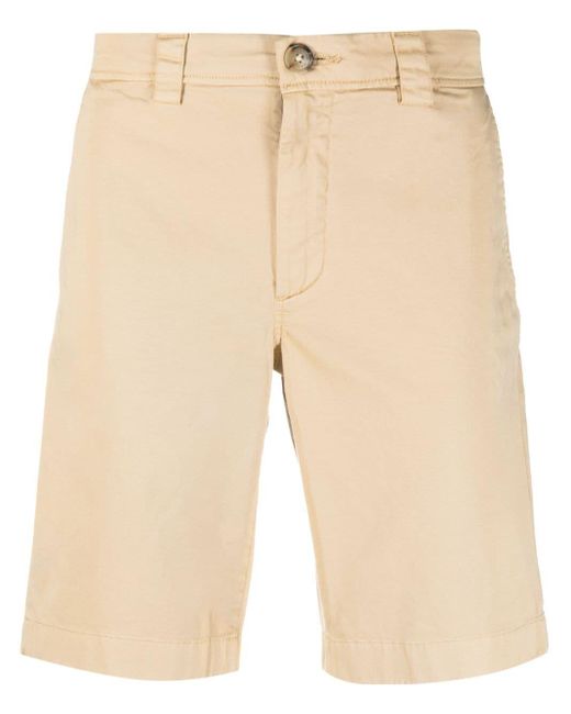 Woolrich Natural Cotton Chino Shorts for men