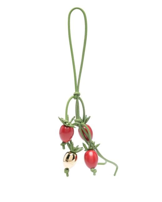 Loewe White Tomato Branch Charm