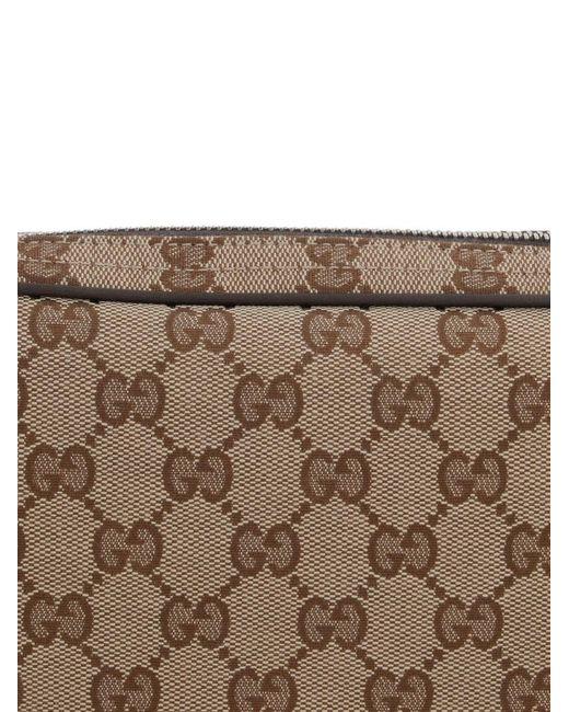 Gucci White Gg Small Crossbody Bag for men