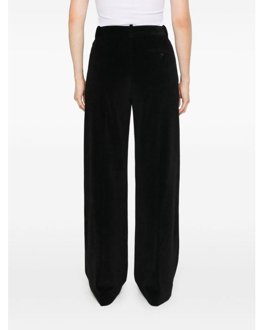 Circolo 1901 Black Cotton Trousers
