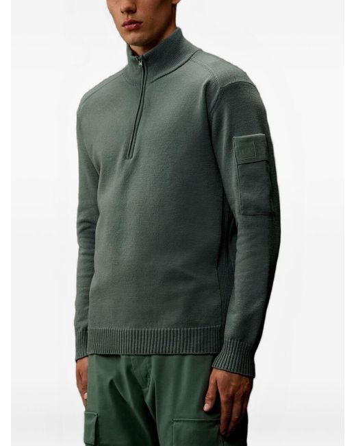 C P Company Green Metropolis Polo Shirt for men