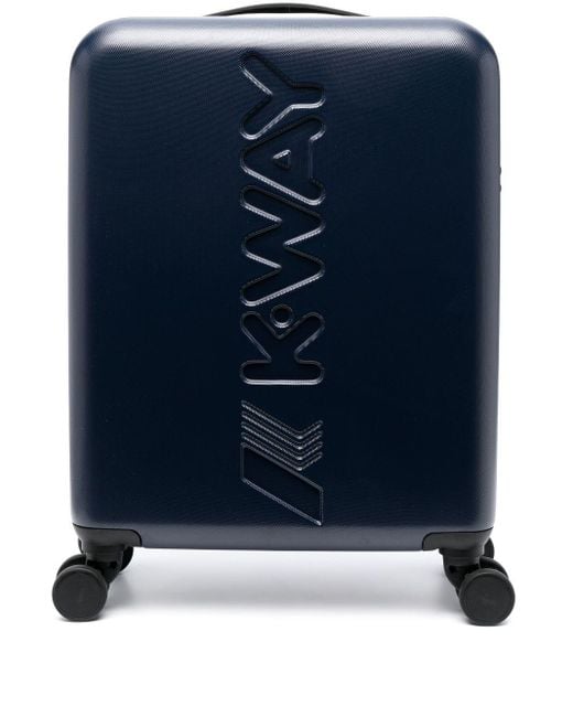 K-Way Blue Trolley With Logo for men