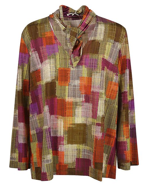 Blusa Stampata di Siyu in Multicolor
