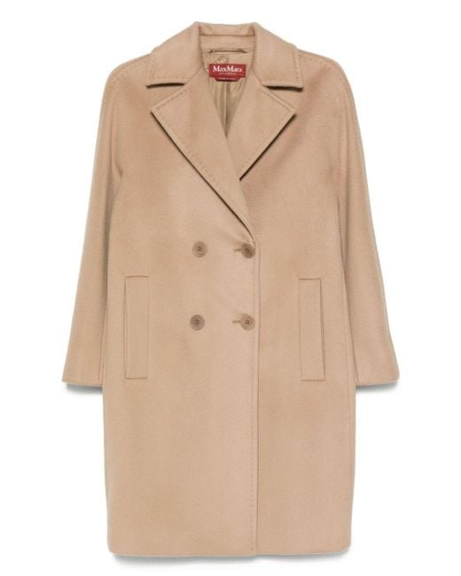 Max Mara Natural Wool Coat