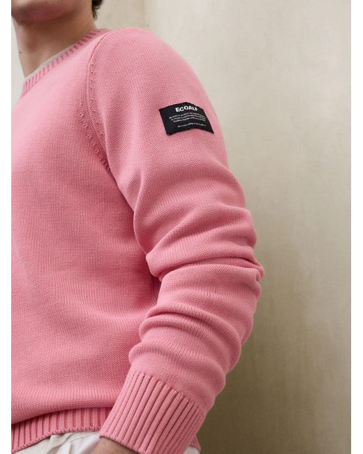 Ecoalf Pink Tail Sweater for men