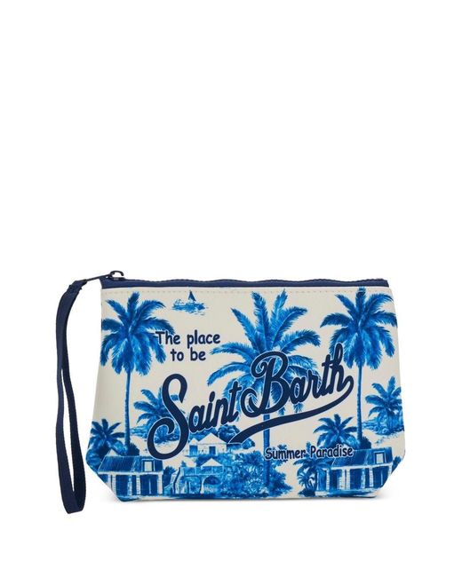 Mc2 Saint Barth Blue Aline Clutch Bag for men