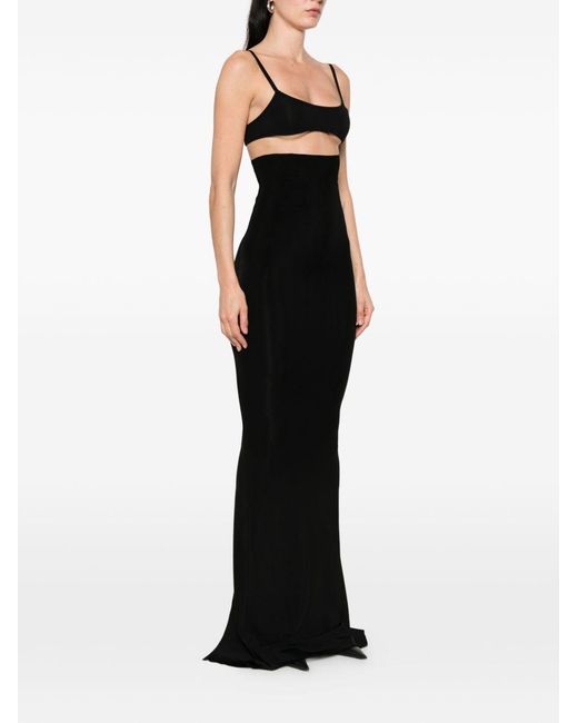 Rick Owens Black Maxi Skirt
