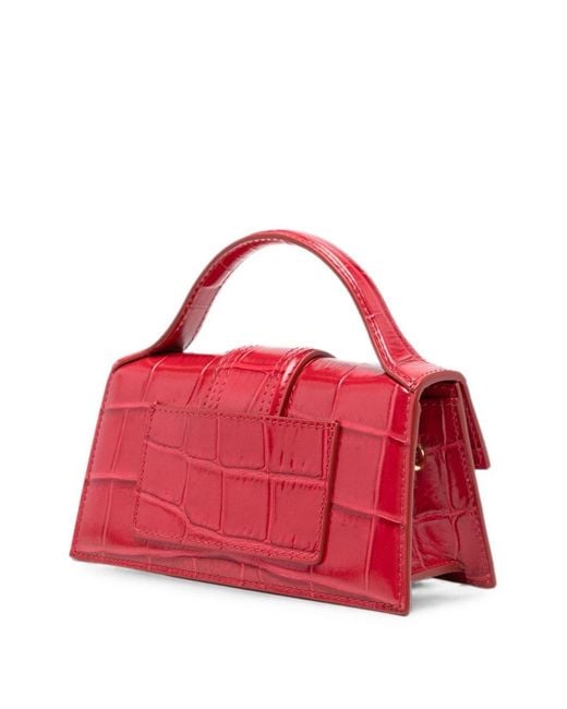 Jacquemus Red Le Bambino Leather Handbag