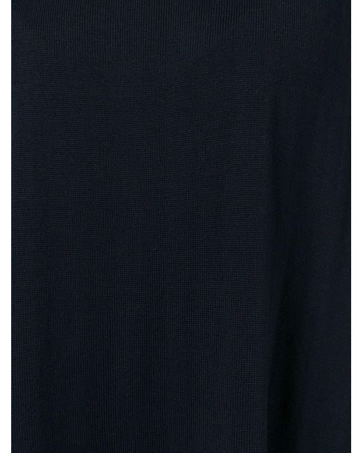 Daniela Gregis Blue Wool Short Dress
