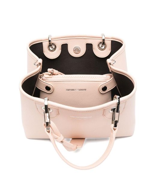 Emporio Armani Pink Shopping Bag
