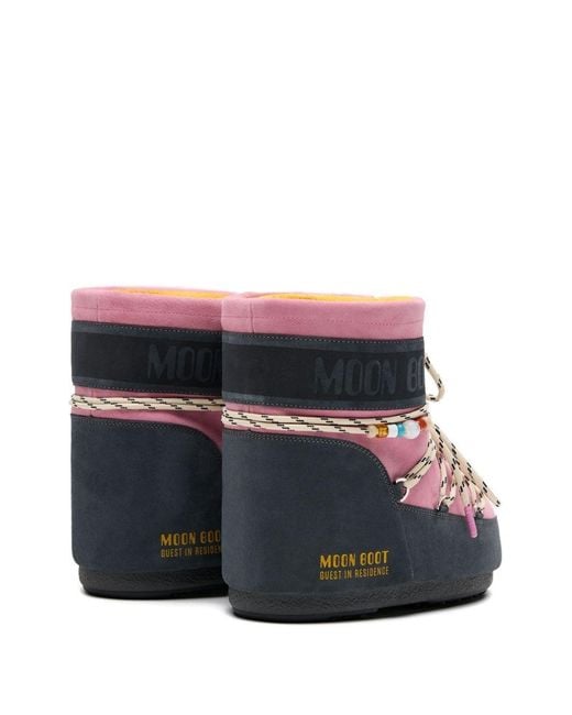 Moon Boot X Guest In Residence Pink Moon Boot X Guest