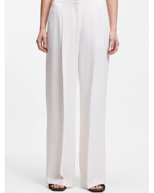 Boss White Momonì Rancho Pants