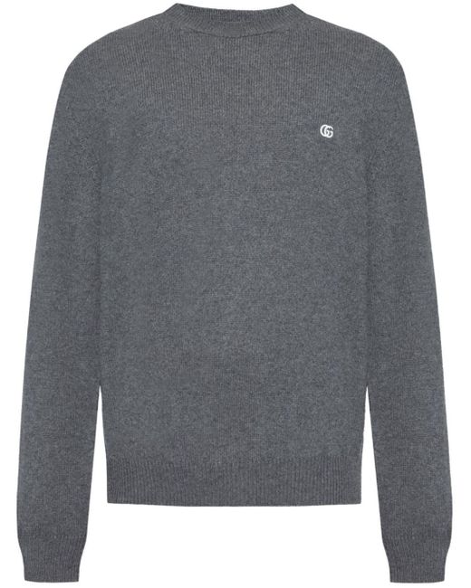 Maglione Ricamato- Uomo di Gucci in Gray da Uomo