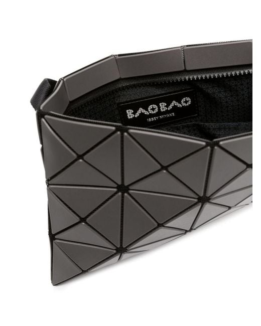 Bao Bao Issey Miyake Black Lucent Matte Geometric-panel Crossbody Bag