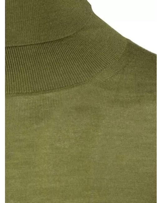 Saint Laurent Green Turtleneck Sweater for men