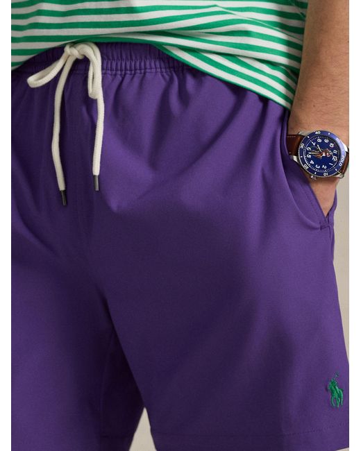 Polo Ralph Lauren Purple Traveler Classic Swim Boxer for men