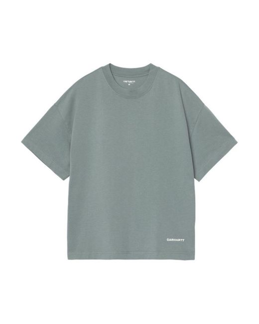 Carhartt Gray Link Script T-Shirt for men