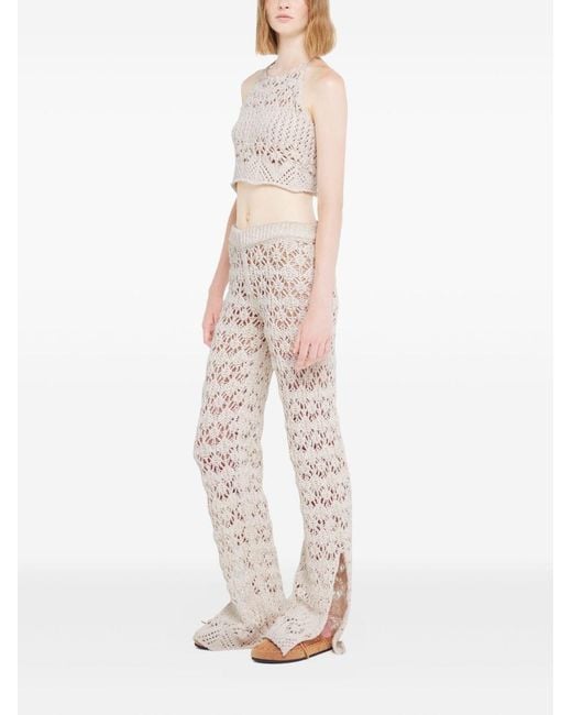 Alanui White Lagoon Romance Cotton Top