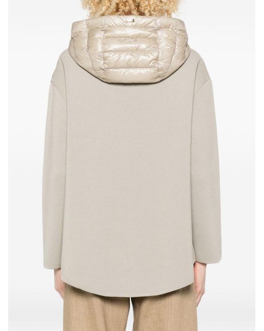 Herno Natural Cotton And Nylon Down Jacket