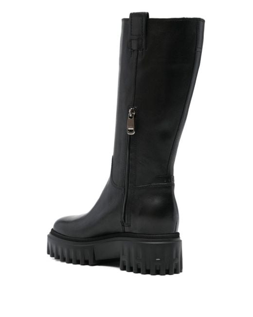 Hogan Black H700 Boots