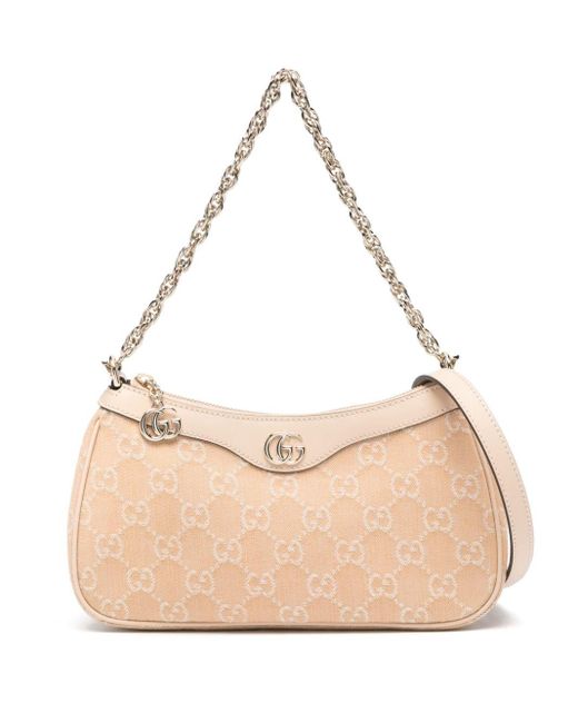 Gucci Natural Small Ophidia GG Shoulder Bag