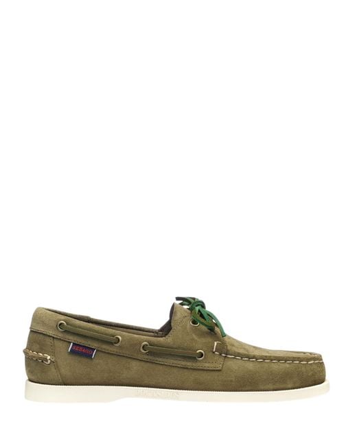 Sebago Green Portland Flesh Out Moccasin for men