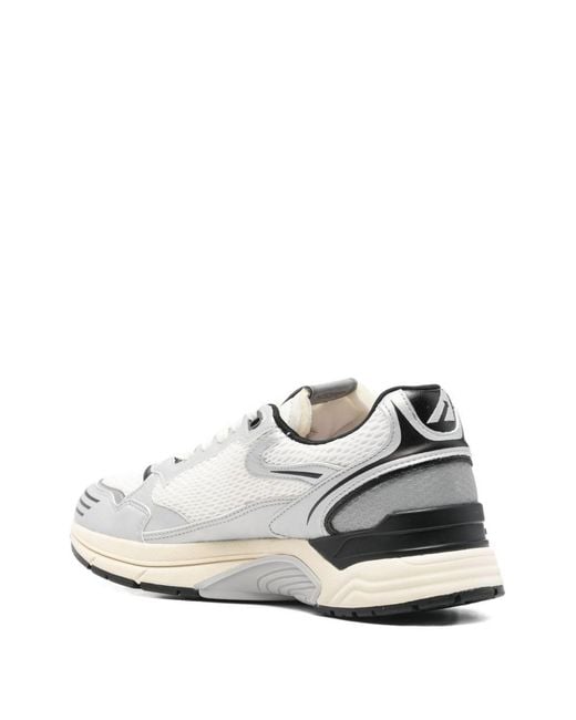 Autry White Hyperway Low Sneakers for men