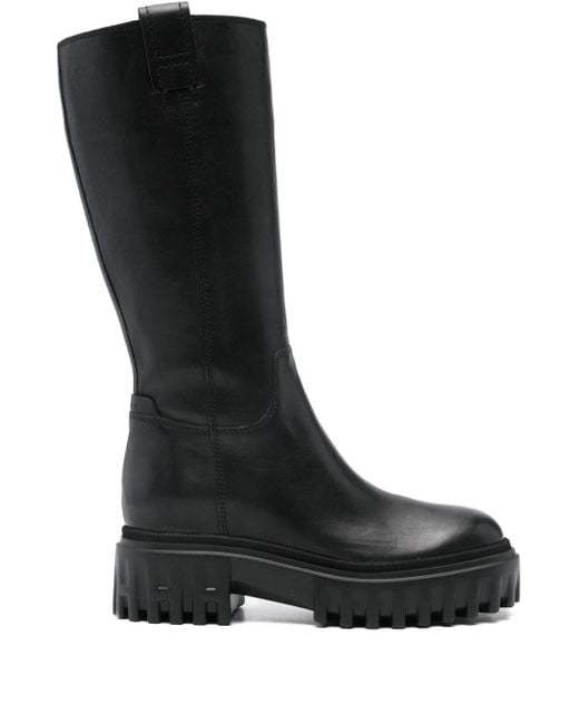Hogan Black H700 Boots