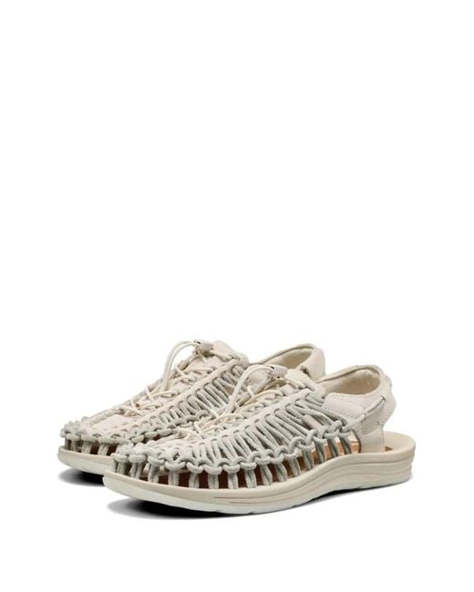 Keen White Uneek Lea Sneakers