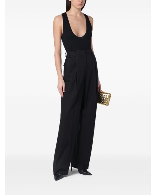 THE LATEST Black Alma Cotton Trousers