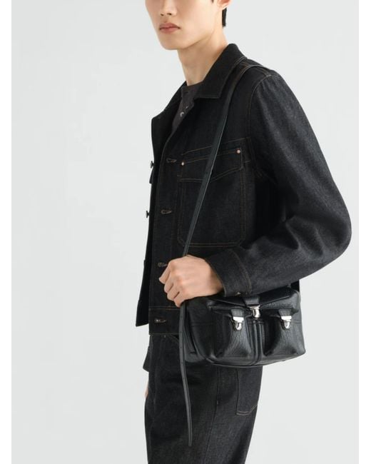 Lemaire White Soft Gear Bag for men