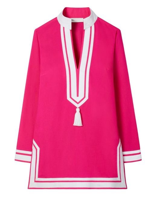 Tory Burch Pink Beach Tunic