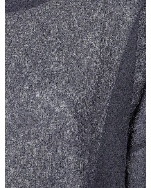 MIZUIRO Blue Crewneck Sweater