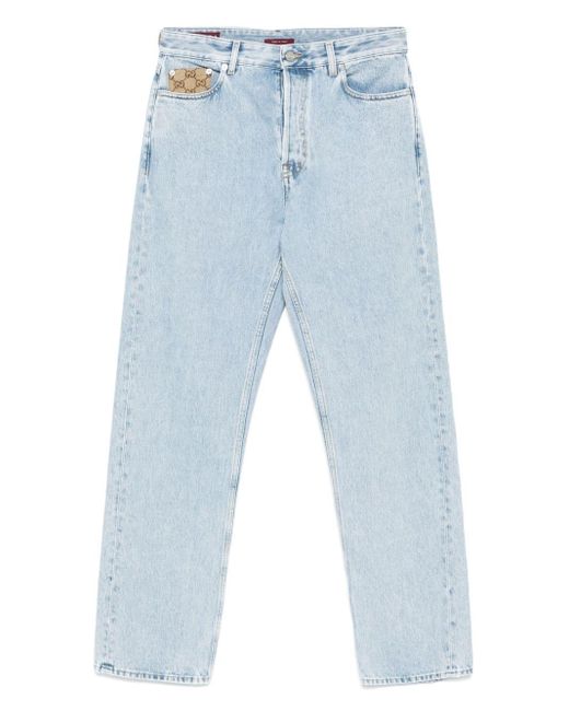 Gucci Blue Washed Denim Jeans for men