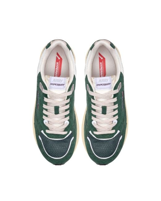 Autry Green Sneaker Hyperway for men