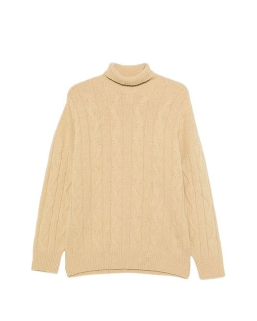 Alysi Natural Wool Crewneck Jumper