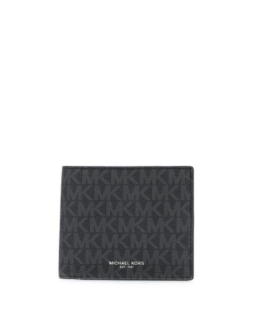 Michael Kors Gray Printed Wallet for men