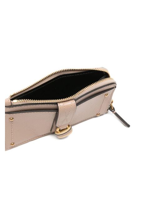 Chloé Pink Paddington Leather Wallet