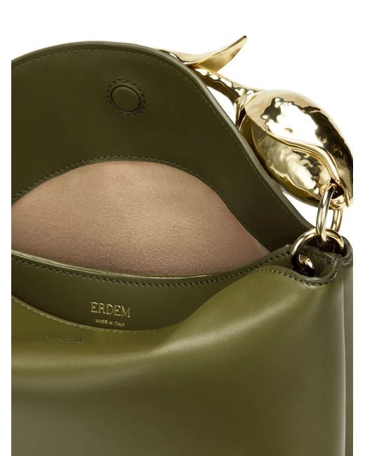 Erdem Green Bloom Midi Bag