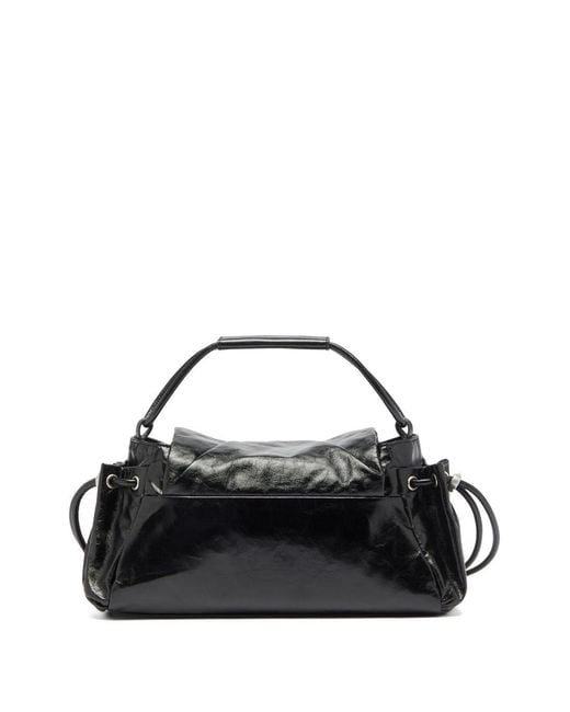 DIESEL Black Scrunch Handbag