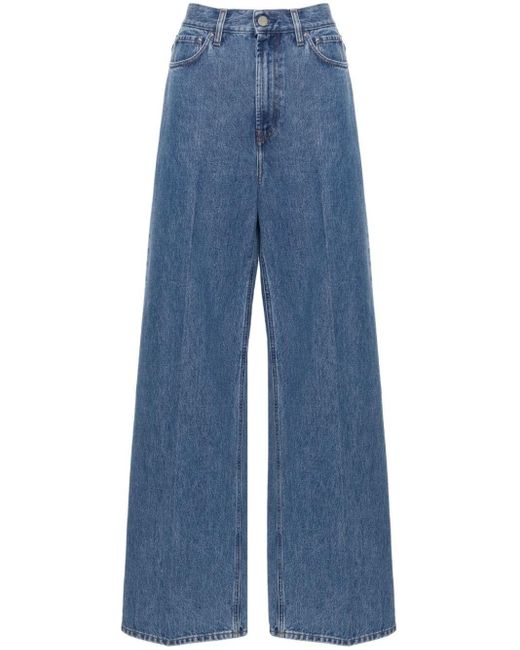 Jeans Denim Ampio di Totême  in Blue